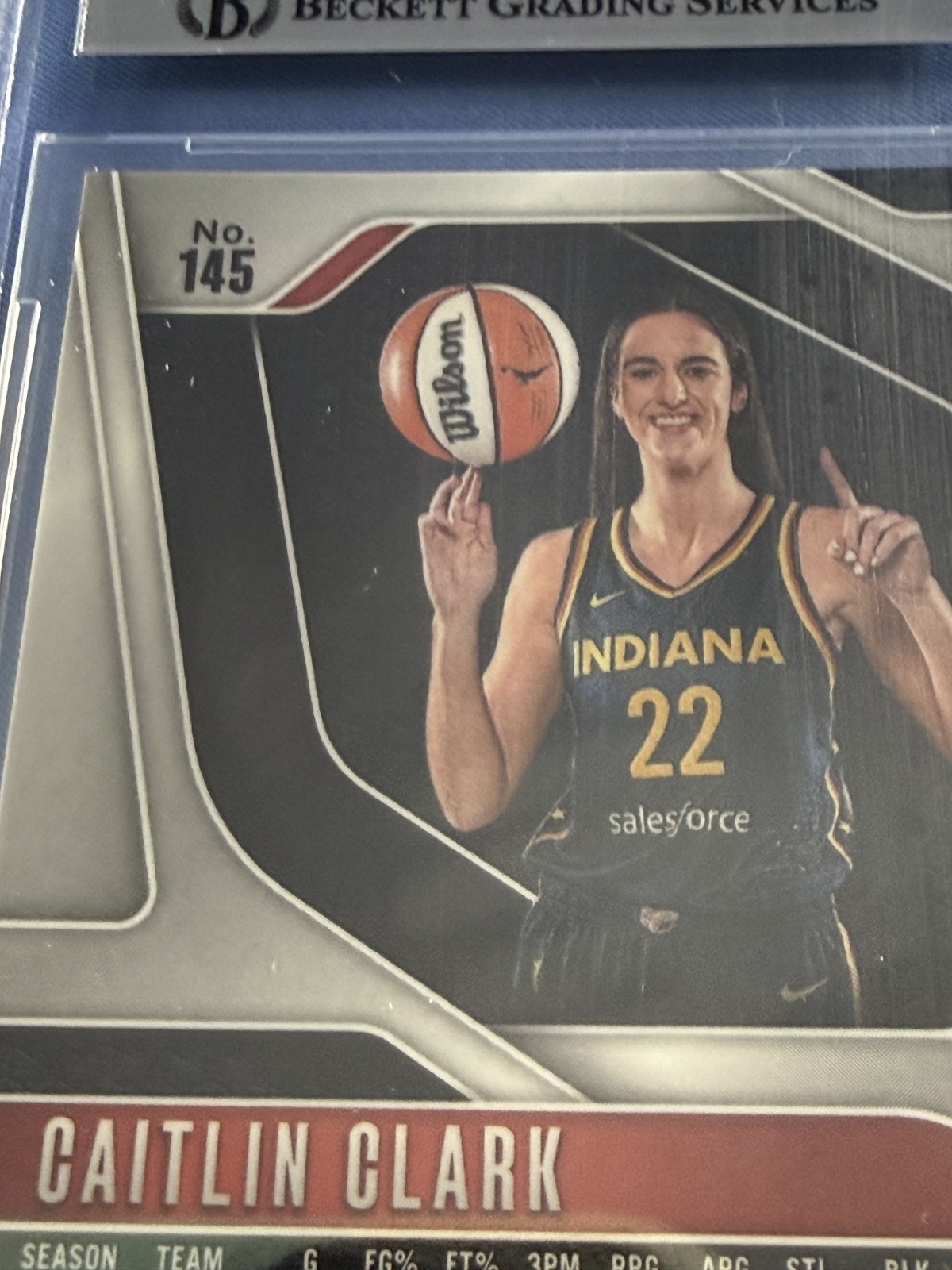 2024 Panini Prizm WNBA - Caitlin Clark #145 Prizm (RC) view 10