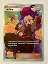 Janine 210/214 SM Unbroken Bonds Secret Rare Full Art Holo on eBay