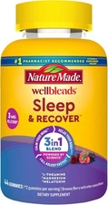 Nature Made Wellblends Sleep and Recover, Sleep Aid with Melatonin 3mg to Suppor