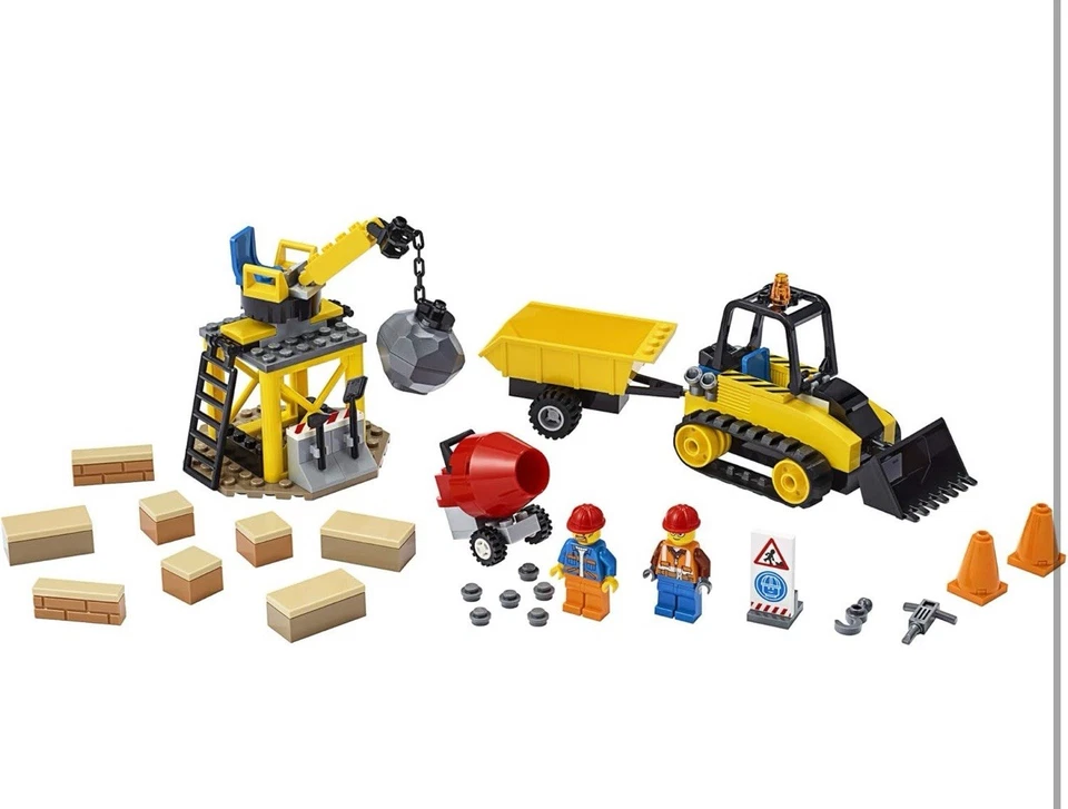 60252 CONSTRUCCIÓN BULLDOZER lego NUEVO town CITY legos set bobcat minicargadora Jr 4 Foto 3 de 4