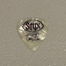 STYX TOMMY SHAW SIGNATURE GUITAR PICK 2012 CONCERT TOUR STAGE BAND PLECTRUM