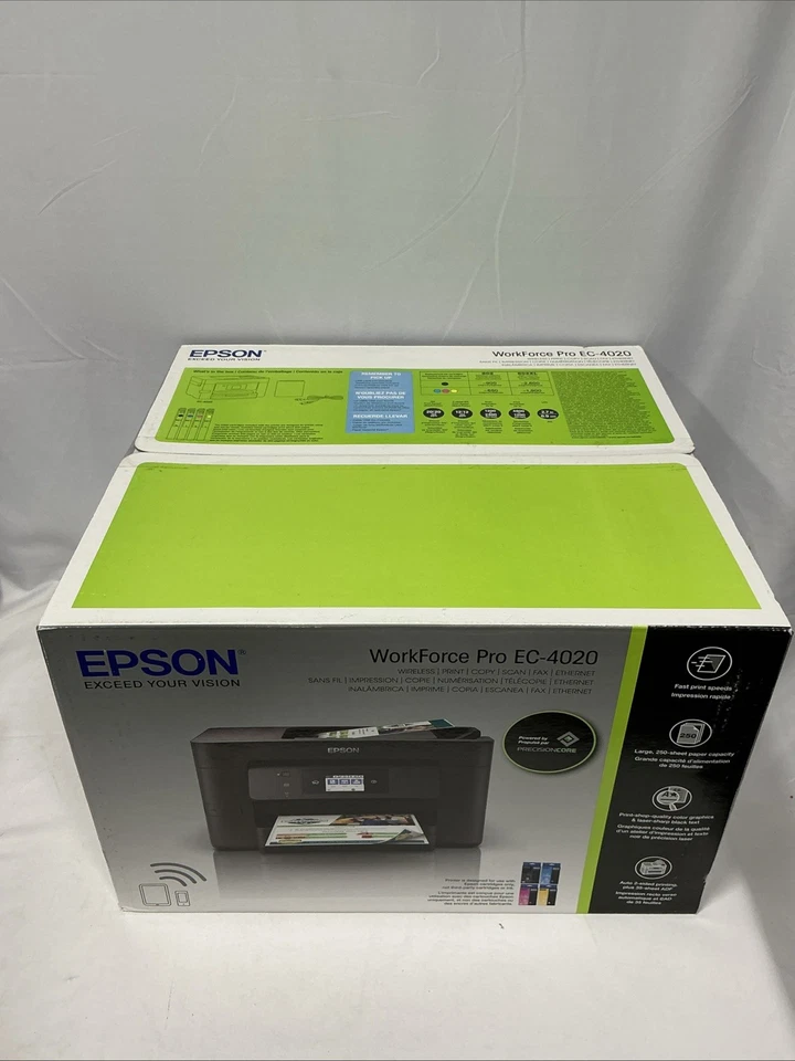 Epson Workforce Pro EC-4020 Color All-in-One Printer (C11CF74203) - Image 2 of 4