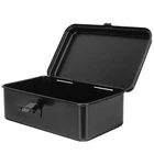 metal lockable toolbox Small Tool Box Secured Toolbox Portable Tool Storage