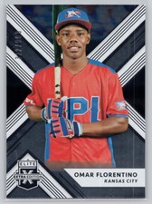 2018 PANINI ELITE EXTRA EDITION #119 OMAR FLORENTINO KANSAS CITY ROYALS /999