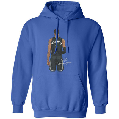 San Antonio 1 Graphic - Basketball Victor Tribute Unisex Hooded Sweatshirt