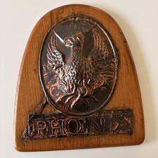 18th Century Fire Marque Plaque Phoenix Insurance