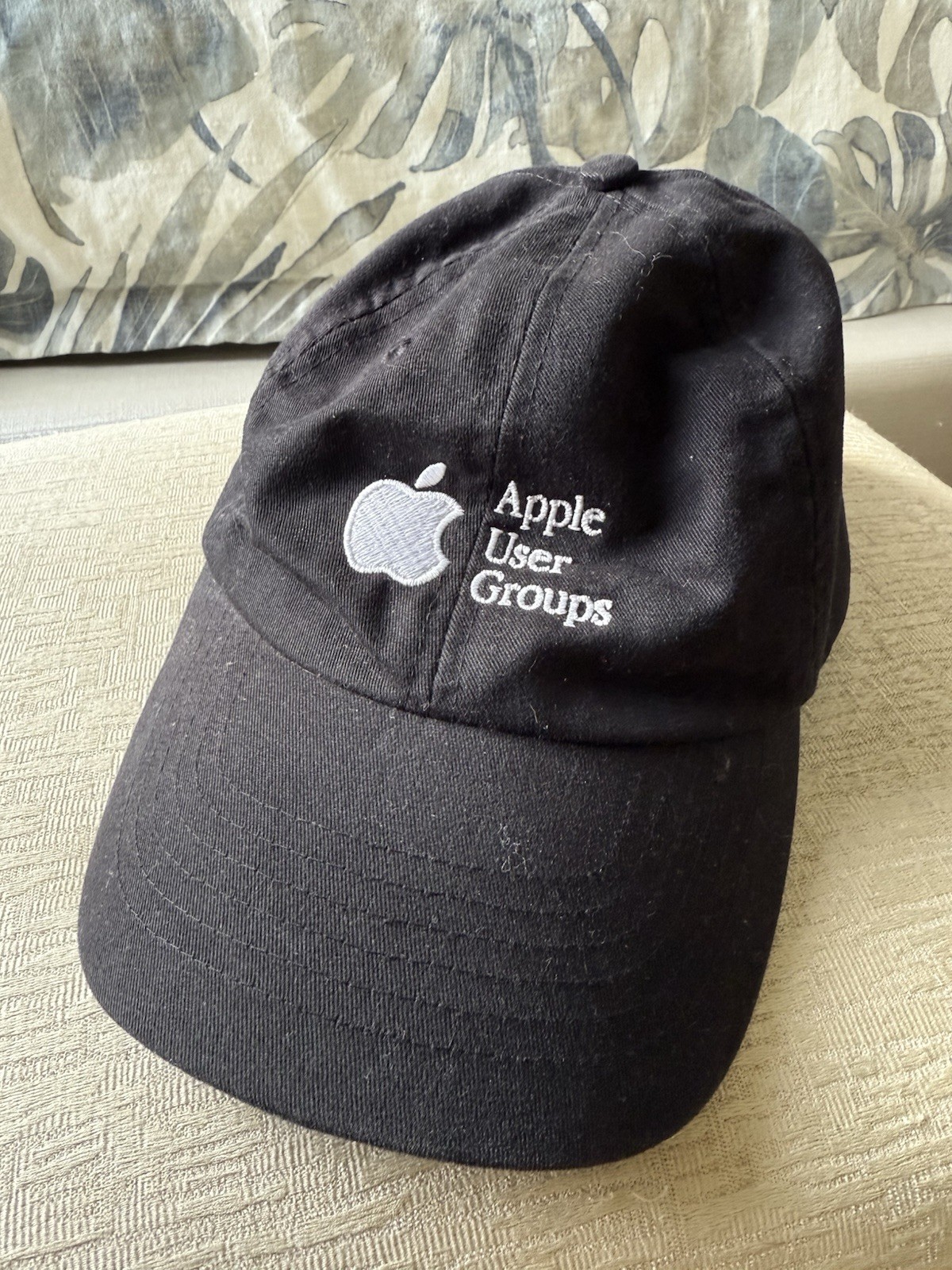 Apple Computer User Groups Black Adjustable Baseb… - image 1