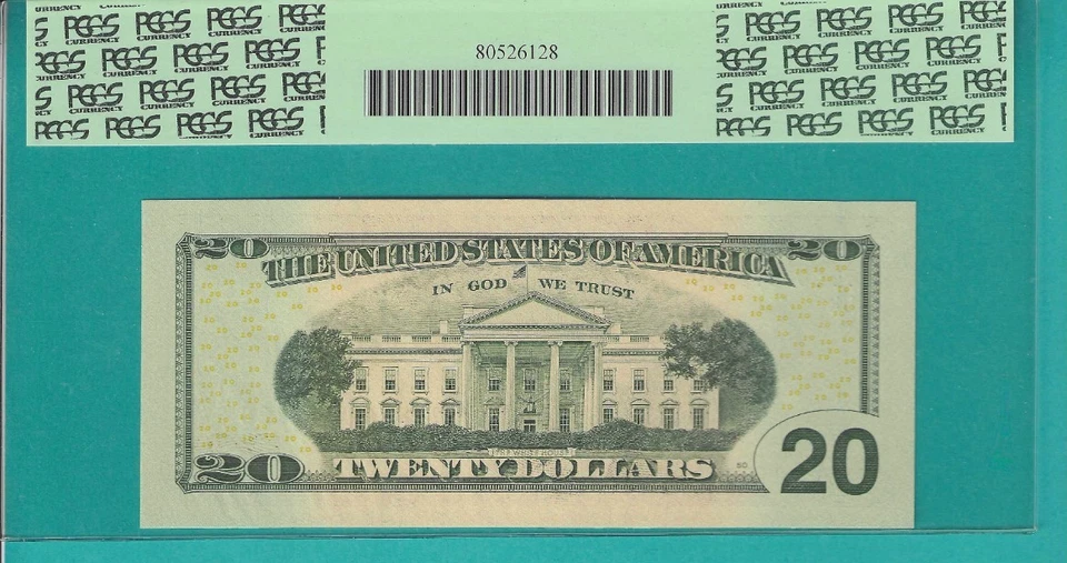 2009 $20 Low Serial Number/Birthday Serial Number 00000812 August 12 PCGS 64PPQ - Image 2 of 2