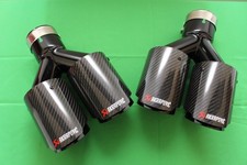 TERMINALE AUTO  SCARICO AKRAPOVIC  Y DOPPIA USCITA (2 PEZZI) In 63.5/89x2 out