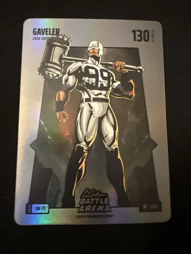 Gaveler Edition Bo Jackson Battle Arena 130 Power Steel SBF-73 2026 Foil