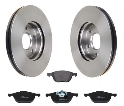 Bremsscheiben Ø312 + Bremsbeläge VORNE für VW Polo 9N 1.8 GTI + CUP EDITION