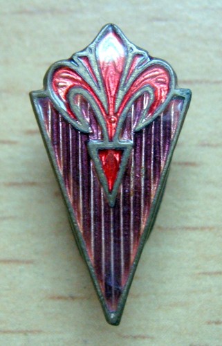 VINTAGE BADGES OF FOOTBALL CLUBS - FIORENTINA, FLORENCE, ITALY BUTTONHOLE BADGE - 第 1/3 張圖片