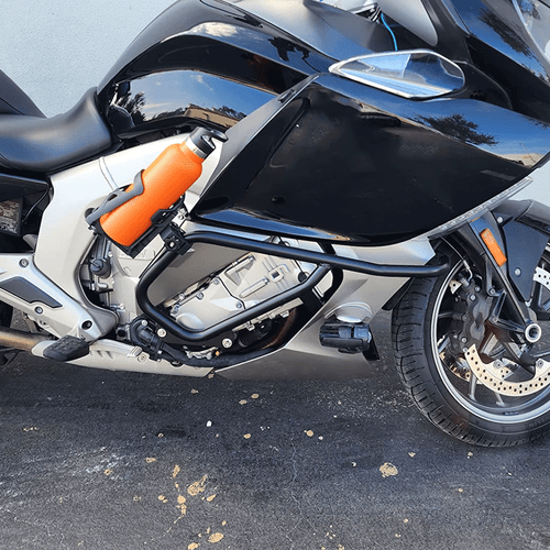 Silver Front Crash Bars Highway Engine Guard For BMW K1600GT K1600GTL 2011-2025 - Picture 2 of 9