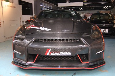 Real Carbon fiber full body kit fit for Nissan 08-17 GT-R GTR R35