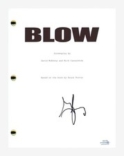 George Jung Signed Autographed Blow Movie Script Drug Smuggler ACOA COA