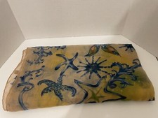 WOMEN  S SARONG BEACH COVER UP VIBRANT STAR FISH OCEAN PRINT 70  X70  POLYESTER