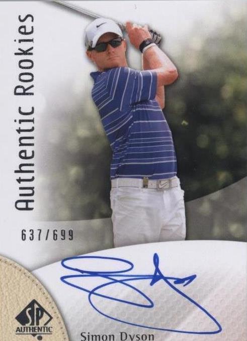 2014 SP Authentic - Simon Dyson #76 - 1 of 1