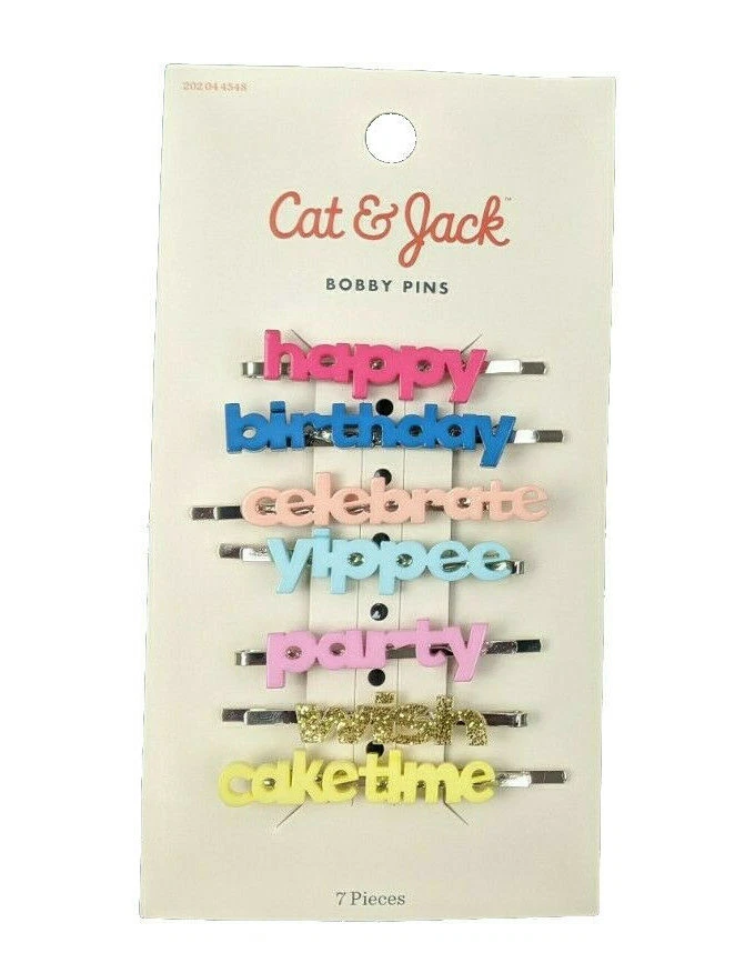 28 заколок Bobby заколки Happy день рождения вечеринки желание торт вечеринки Hello клипсы - Изображение 3 из 4
