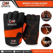 Weight Lifting Gloves DXM Half Finger Women Gym Gloves Fitness Cycling Work Out
