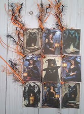 9 Halloween Handmade Gift Tags Scrapbooks Junk Journals Crafts Planners Parties
