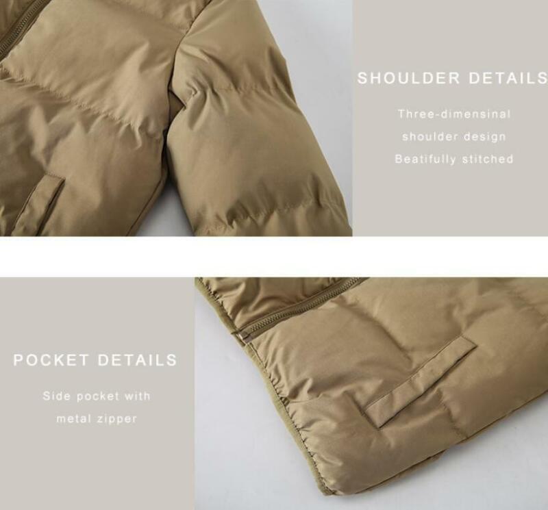 Between the Sunset Mountains Women's Stand Collar Padded Jacket