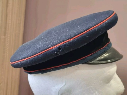 Original Pre WW1 Imperial German Artillery Officers visor cap Schirmmütze - Picture 9 of 15