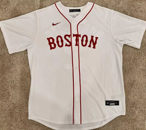 NIKE Xander Bogaerts Boston Red Sox Patriot’s Day Replica Jersey Men’s SZ L NEW!