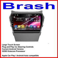 SANTA FE 2013-18 HIGHLANDER GPS APPLE CARPLAY ANDROID AUTO CAM DAB TPMS DVR ODB