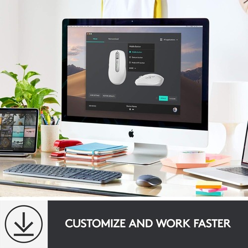 Ultrafast Bluetooth and Wireless MX Anywhere 3 for All Surfaces - Mac Compatible - Picture 10 of 12