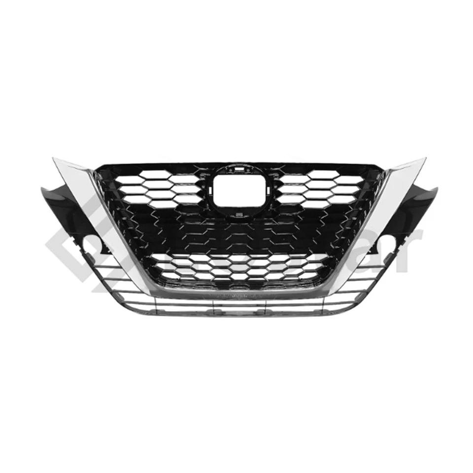 Front Bumper Cover Grill Fog Light Kit For 19-22 Nissan Altima S SL SR SV Foto 2 de 4