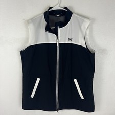 PXG Women&rsquo;s Colorblock Golf Vest Size XL White Black $225