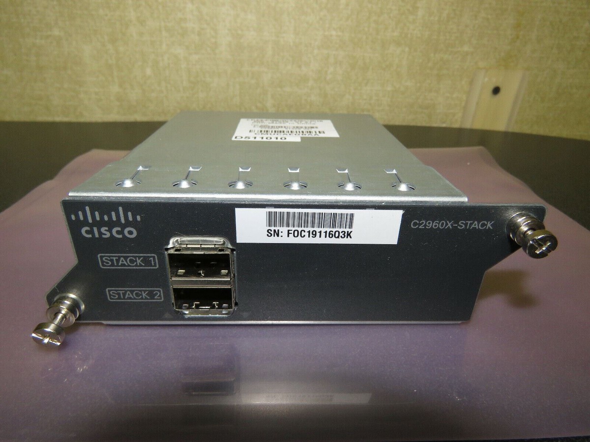 未開封 Cisco C2960X-STACK スタックモジュール C2960X-STACK | Cisco Stacking Module | Catalyst 2960X Series