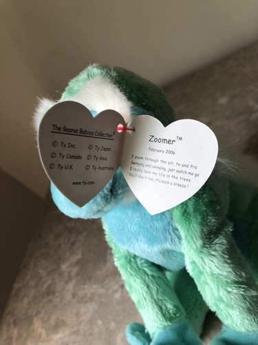 Ty Beanie Baby “Zoomer” February 2006 - Picture 3 of 3