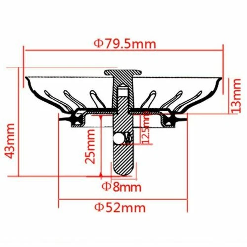 Sink Plug Basket Other Kitchen Plumbing Supplies