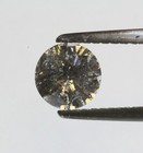 loose .95ct I3 J brilliant round diamond 6.34x3.76mm vintage estate antique — photo 2