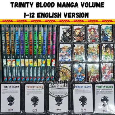 Trinity Blood NEW Manga English Volume 1-12 Full Set Comic By Sunao Yoshida -DHL