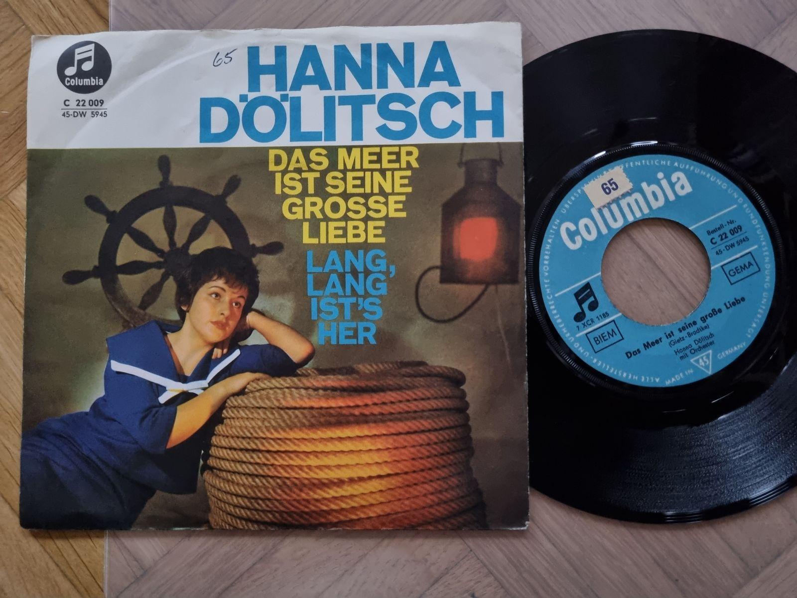 7"" Single Hanna Dölitsch - Das Meer ist seine grosse Liebe Vinyl Germany