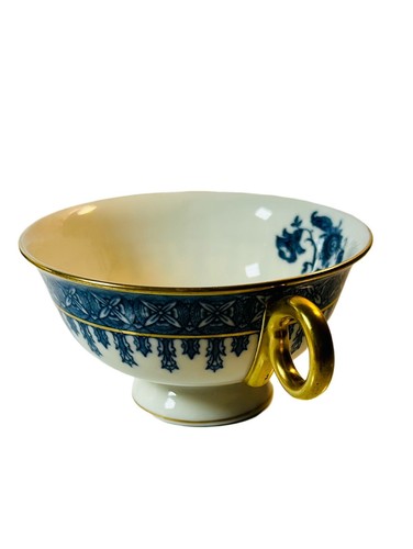 Theodore Haviland Cambridge Blue Teacup -Saucers Creamer Sugar Lot Of 23 Pieces - Picture 6 of 17