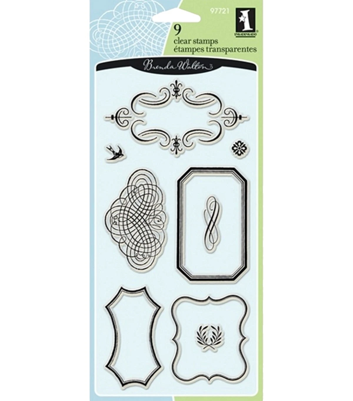 Selos da Cruz Inkadinkado Acrílico Temas Diversos