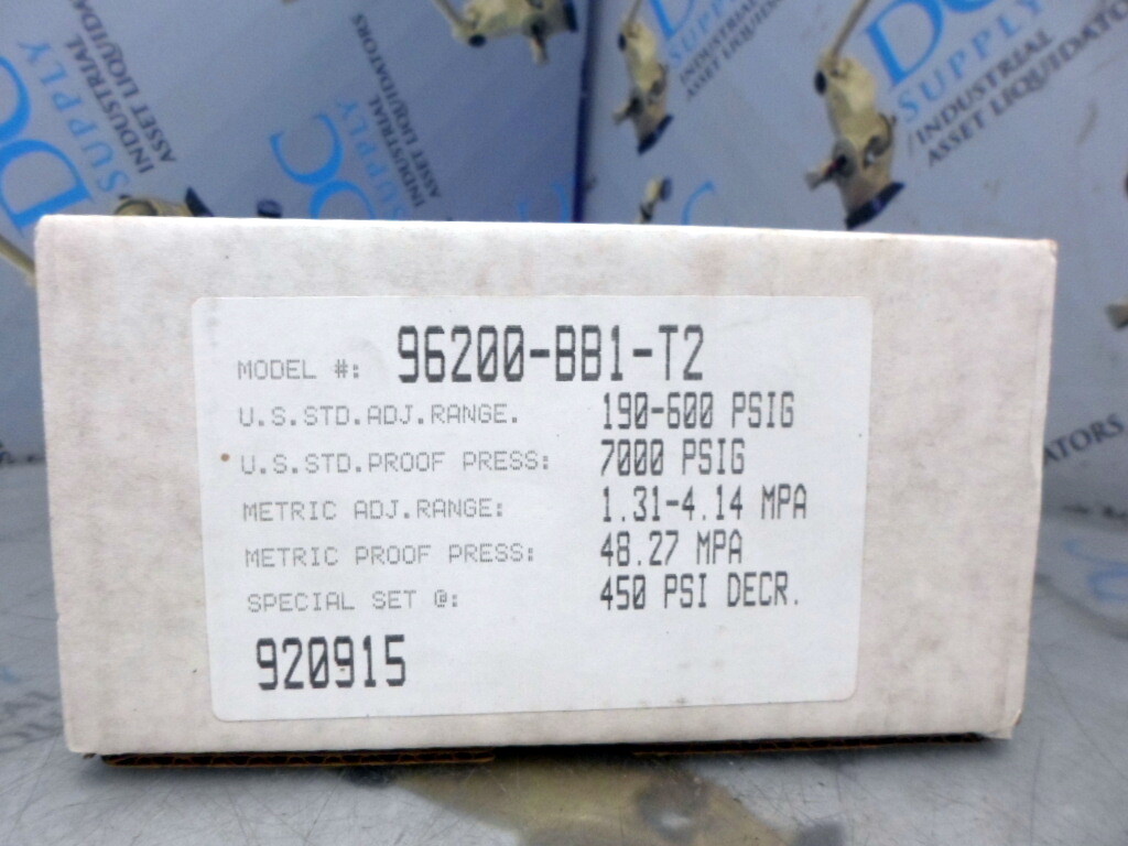 BARKSDALE 96200BB1T2 7000 PSI PRESSURE SWITCH NIB 4 eBay