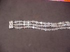 Vintage Demi-Parure Aurora Borealis Cone Crystal Bead Necklace Bracelet Earrings — photo 7
