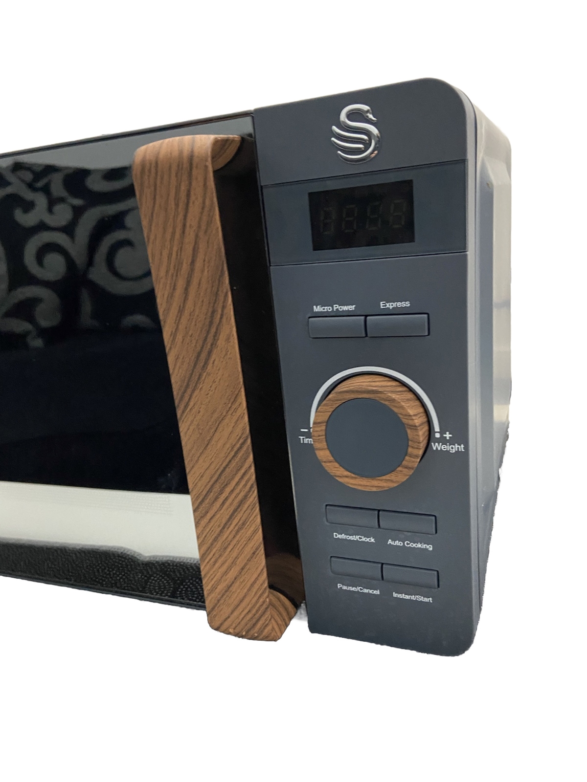 Swan SM22036GRYN 20L Nordic Digital Microwave Slate Grey Doesn’t Turn