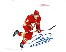 Juuso Valimaki signed Calgary Flames 8x10 photo autographed 