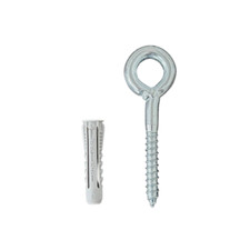 Gerüstösen aus Stahl Gerüstschrauben Ösen Ringschrauben Augenschrauben mit Dübel