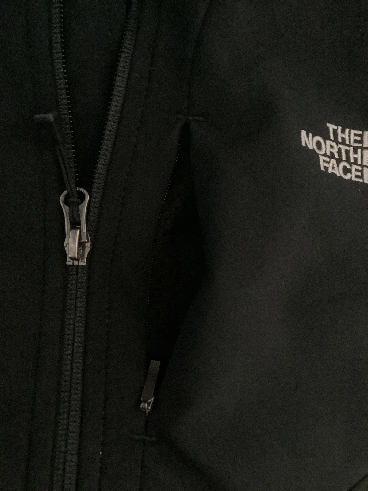 north-face soft shell full zip jacket