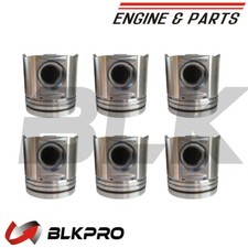 6* Engine Piston Kit For Cummins L10 3803962 3803556 3893751 3016652 4083244
