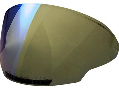 LS2 Helmets Copter Faceshield Shield Visor Gold Chrome Mirror 04-018 *NEW*