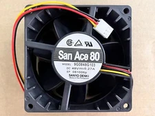 1 pcs Sanyo SAN ACE 80 9G0848G103 48V 0.27A cooling fan 80X80X38MM