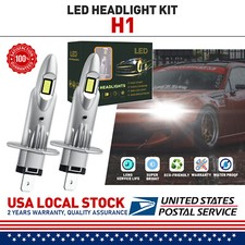 MGT H1 LED Headlight High/Low Beam Bulbs For Honda CR-V 2005 2006 CRV 6000K