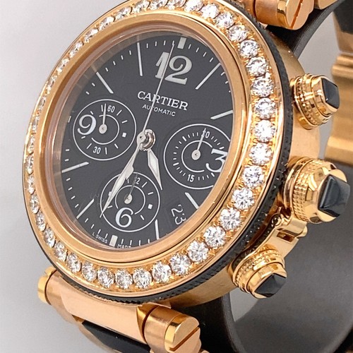 Cartier Pasha Seatimer Chronograph 18k 